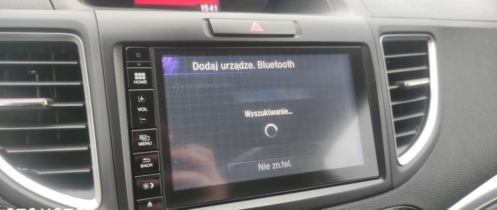 Honda CR-V cena 74500 przebieg: 179956, rok produkcji 2016 z Reszel małe 742